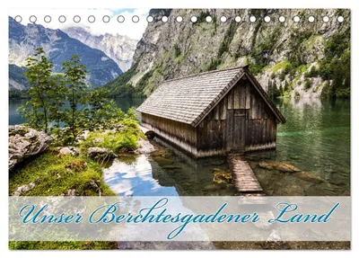 Produktbild von Unser Berchtesgadener Land (Tischkalender 2027 DIN A5 quer), CALVENDO Monatskalender