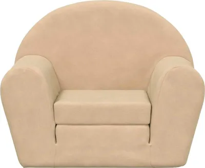 Produktbild von " "Sofa Baby - Kinder-Schlafsofa - Minisofa - für Kinder Creme Weicher Plüsch NeuMöbel 5880464