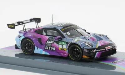 Produktbild von Tarmac Works T64-084-23DTM09 - 1/64 - Porsche 911 GT3 R, DTM-Saison, 2023 - Neu