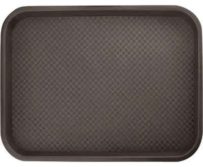 Produktbild von Fast Food Tablett 350 x 450 mm, braun