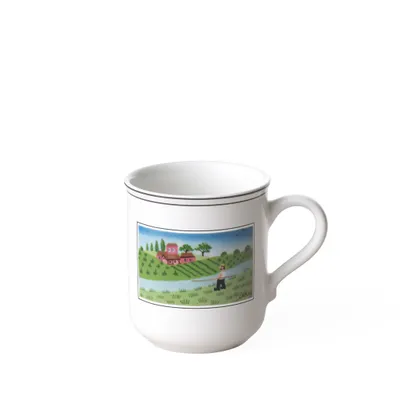 Obrázok produktu pre Villeroy & Boch, sada 4 hrnčekov "Design Naif" s rúčkou