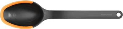 Produktbild von Fiskars Functional Form Kochlöffel mit Silikonkante, Rührlöffel, Kochzubehör, 1027299