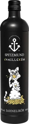 Produktbild von Spitzmund Vanilleköm - "volle Sahne" Vanille Sahnelikör