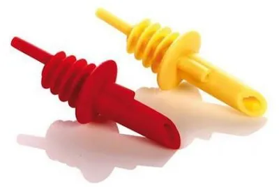 Immagine prodotto di beccuccio versatore in plastica 'presto' 9 cm - 2 pezzi