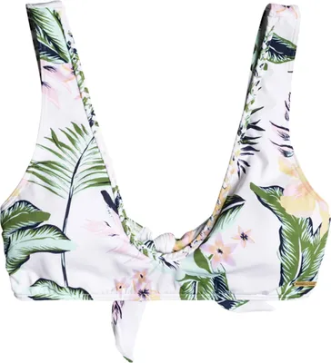 Produktbild von Roxy Damen Bikini RX BLOOM ELONGATED, Größe:L, Farben:wbb6-bright white praslin