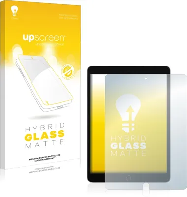 Produktbild von upscreen Entspiegelungs Schutzglas für Apple iPad 10.2" 2021 (9. Gen.) Schutzfolie Panzer Folie Glas Display Schutz matt