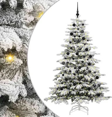 Zdjęcie produktu dla vidaXL Sztuczna choinka składana biała 210 cm PE i PVC
