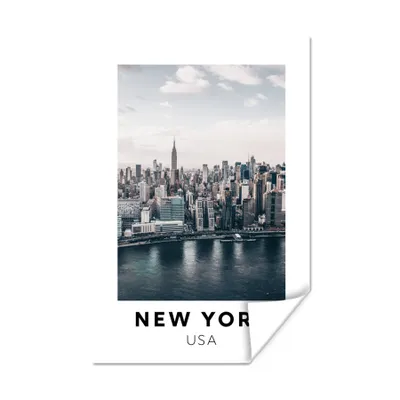 Produktbild von MuchoWow® Poster Amerika - New York - Architektur 120x180 cm - Kunstposter