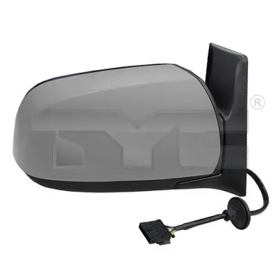 Produktbild von TYC 325-0140 Außenspiegel Seitenspiegel Links für OPEL ZAFIRA B (A05) Asphärisch Beheizt Grundiert