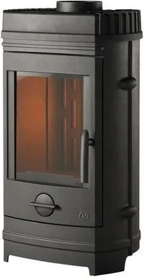 Image de Poele a bois INVICTA Chatel, 8 kW, 34 cm Bûches Max, Fonte, Fabriqué en France, Ecodesign