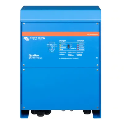 Immagine prodotto di Victron Quattro 48/10000/140-100/100 Inverter e regolatore di carica 230 V VE.Bus