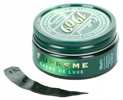 Zdjęcie produktu dla COLLONIL | 1909 Creme de Luxe krem do butów skórzanych | 100 ml, czarny, odżywia kolor, regeneruje i nadaje elegancki połysk