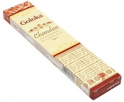 Produktbild von Räucherstäbchen Goloka, verschiedene Düfte, Duftsorte:Chandan