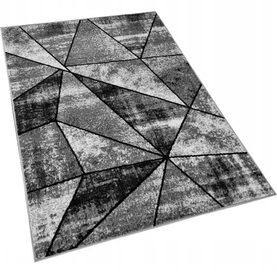 Obrázek produktu pro Geometrický kusový koberec 200x300 cm LUKEN - šedý