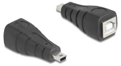 Zdjęcie produktu dla DeLOCK 67200, Mini USB, USB Type-B, Czarny