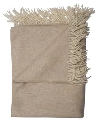 Wolldecke Teltow 130x190 cm, 600 g, Beige