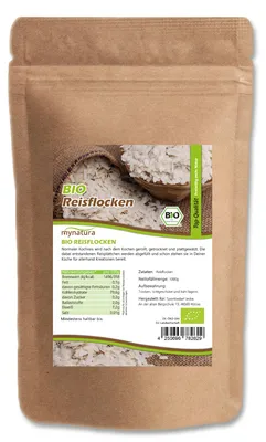 Produktbild von Mynatura  Reisflocken - ab 1000g - 1 Beutel (1000g)