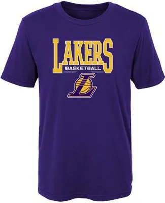 Produktbild von OUTERSTUFF NBA Slam Dunk Junior T-Shirt, Los Angeles Lakers, Größe: M (10-12 Jahre)