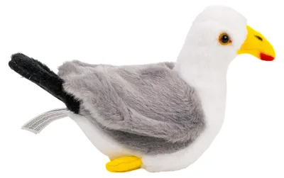 Produktbild von Kuscheltier Möwe sitzend 14 cm Plüschvogel
