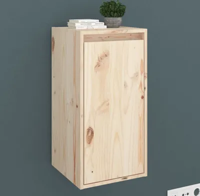 Produktbild von Wandschrank 30x30x60 cm Massivholz Kiefer 813485