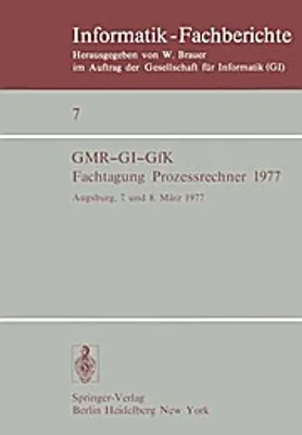 Produktbild von Fachtagung Prozessrechner 1977