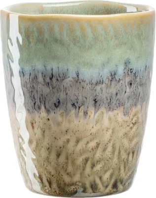 Produktbild von LEONARDO Matera, Einzelbild, 0,3 l, Beige, Grün, Grau, Keramik, Becher, Kaffee
