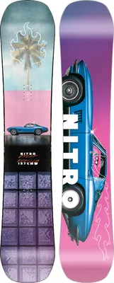 Obrázok produktu pre Detský freestyle snowboard Nitro MINI THRILLS, veľkosť: 143, farby: doska