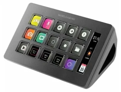 Produktbild von Mars Gaming MSD-ONE, Schwarz, 15 Tasten, Berührung, 132 mm, 81 mm, 61 mm