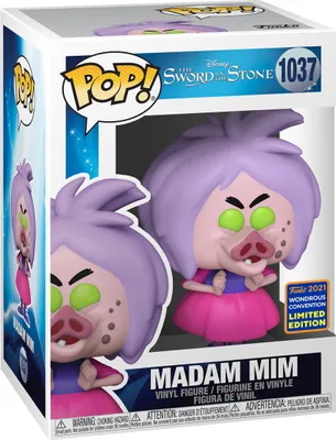 Produktbild von Disney The Sword in the Stone - Madam Mim 1037 2021 Wondrous Convention Limited Edition - Funko Pop! - Vinyl Figur
