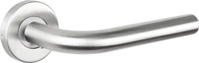 Immagine prodotto di Maniglie per porte Lavuzo Oristano in acciaio inox su rosone rotondo - per set