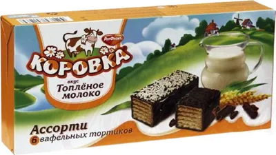 Produktbild von Waffel-Törtchen Korovka 200g