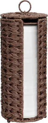 Produktbild von Toilettenpapierhalter – Freistehender Toilettenpapier-Aufbewahrungsbehälter – Wasserdichter Toilettenpapier-Organizer für das Badezimmer