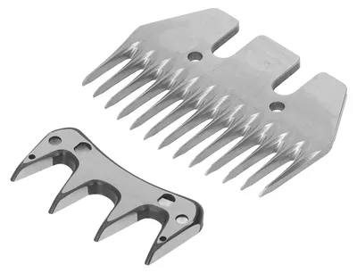 Ersatzmesser für Schafscherer, 13 Zähne, gerade, Kohlenstoffstahl