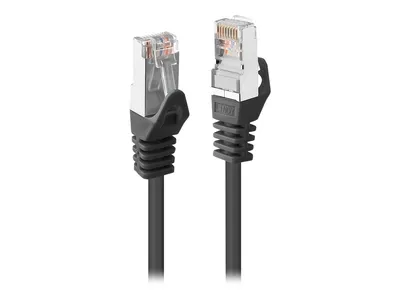 Produktbild von Lindy 48380, 0,5 m, Cat5e, F/UTP (FTP), RJ-45, RJ-45, Schwarz