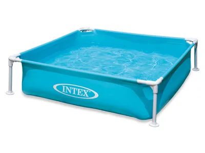 Produktbild von 157173NP Frame Pool Mini 122 X 122 X 30 Cm (L X B X H) Farbe: Blau