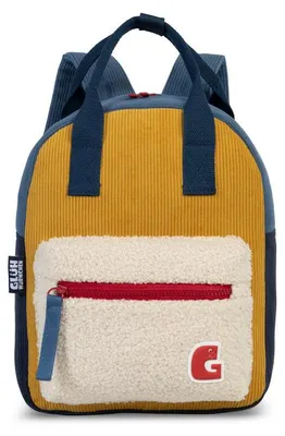 Produktbild von Glühwürmchen Kinderrucksack - Ocker/Dunkelblau