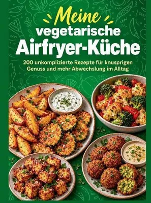 Zdjęcie produktu dla Meine vegetarische Airfryer-Küche: 200 unkomplizierte Rezepte für knusprigen Genuss und mehr Abwechslung im Alltag