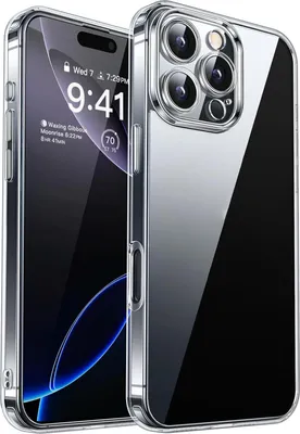 Produktbild von Schutzhülle für iPhone 16 Pro Kamera Case Panzerhülle Handyhülle Cover Tasche Transparent Smartphone Bumper