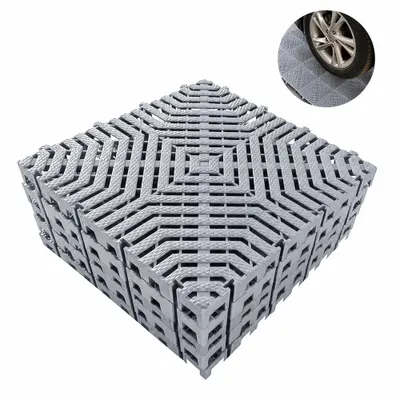 Produktbild von 30X Garagenboden Belag Fliesen Klickfliesen Werkstattboden Kunststoff 400x400mm