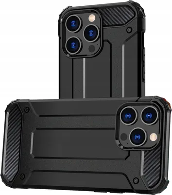Obrázok produktu pre Hybridné puzdro Armor Case pre Iphone 15 Promax Black