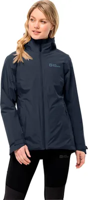 Produktbild von Jack Wolfskin Glaabach 3in1 Jacke Blau 2XL Frau Blau 2XL