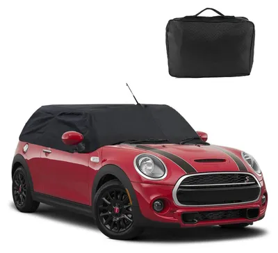 Produktbild von Halbe Autoabdeckung Wasserdicht für Mini Cabrio R52 R57 F57, Softtop Dachschutz, UV-beständig, 600D Oxford-Gewebe