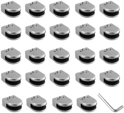 Image de Pinces à verre en acier inoxydable - Pour une épaisseur de verre de 6 à 8 mm