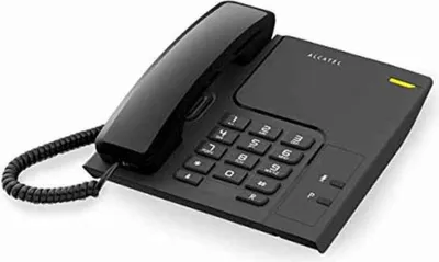 Produktbild von ALCATEL Temporis 26 black - stolní telefon, tlačítko vypnutí mikrofonu, možnost instalace na stěnu