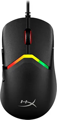 Produktbild von Pulsefire Saga-Gaming-Maus (schwarz), Beidhändig, Optisch, USB Typ-A, 3200 DPI, Schwarz