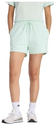 Produktbild von Shorts New Balance Pantalón corto New Balance French Terry verde pálido mujer für Unisex