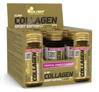 Image de Collagène - Olimp Sport Nutrition - Collagen shot (9x25ml) - Saveur Tropical