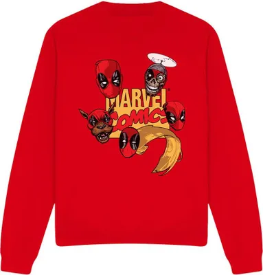 Obrázek produktu pro Deadpool - Mikina pro muže/dámy uni TV14965 (S) (Červená)