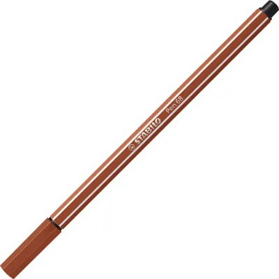 Image de Feutre Premium - STABILO Pen 68 - Pack de 10 - rouge