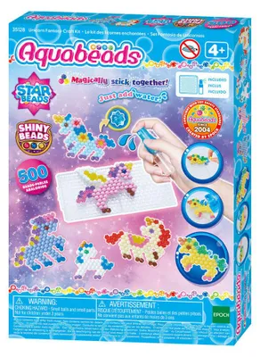 Image de Aquabeads : Ensemble de création "Amis licornes"